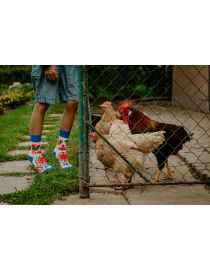 Vicces Rooster zokni - Gyermek