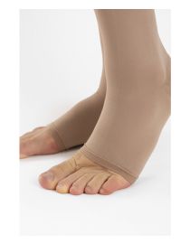 Orvosi nyitott lábujjvédők AD (1 pár) finom mikroszálas anyagból, 2. osztály (23-32 Hgmm - K1)