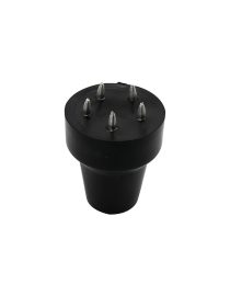 Csúszásgátló téli mankó rögzítés tüskékkel, 18 mm