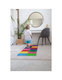 Ortopéd masszázsszőnyeg Puzzle Mix 10 elem