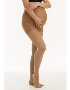 Orvosi kismama, zárt orrú harisnya ATM 2. osztályú pamuttal (23-32 Hgmm – K2)