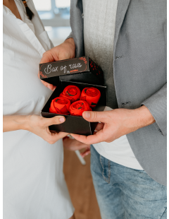Ajándékdoboz zoknival - Paradoo Box of roses (2 pár)