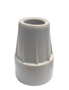 Csúszásgátló mankó rögzítés, 17 mm szürke