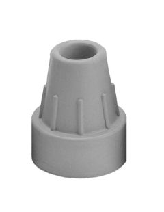 Csúszásgátló mankó rögzítés, 19 mm szürke
