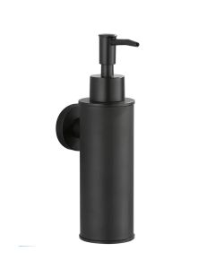 Sydney Black kerek, falra szerelhető szappanadagoló