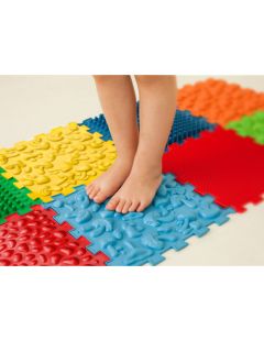 Ortopéd masszázsszőnyeg Puzzle "Mix" 8 elem