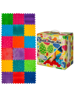 Szenzoros szőnyeg Puzzle "Mega Mix" 18 elem
