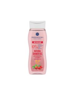 Dermaflora 0% tusfürdő 250ml csipkebogyóval