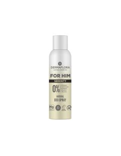 Dermaflora 0% dezodor spray férfiaknak 150 ml Serenity
