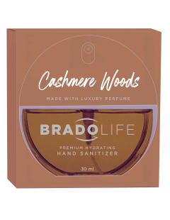 Bradolife Prémium Hidratáló Kézfertőtlenítő 30 ml Kasmírfa