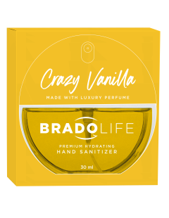 Bradolife Prémium Hidratáló Kézfertőtlenítő 30 ml Őrült Vanília