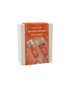 Beauty 4 ajándékszett tusfürdő 250ml + testpermet 75ml Tahiti Dream