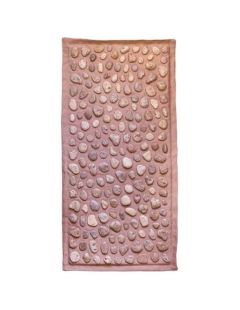 Masszázsszőnyeg természetes kövekkel Ortek SOFT 93x44cm