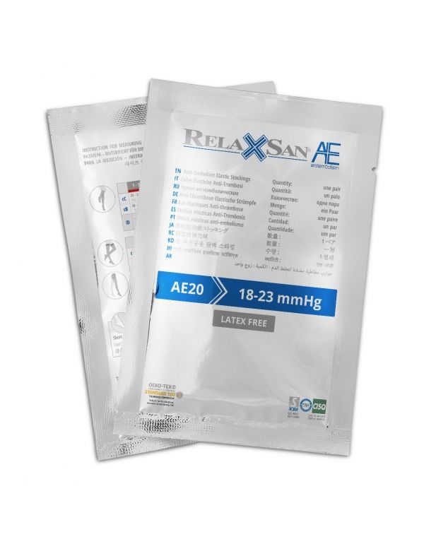 Jobb szárú harisnya magas derékkal - (polybag) - AE20 (18-23 Hgmm)