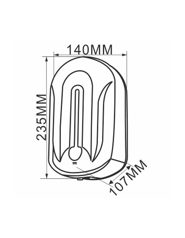 Folyékony szappan és fertőtlenítőszer automata adagoló 1,1l POP