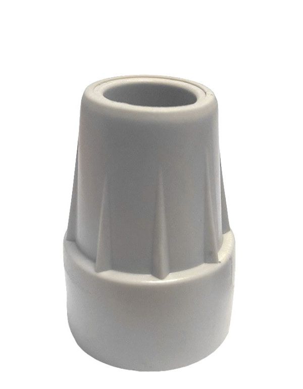 Csúszásgátló mankó rögzítés, 17 mm szürke