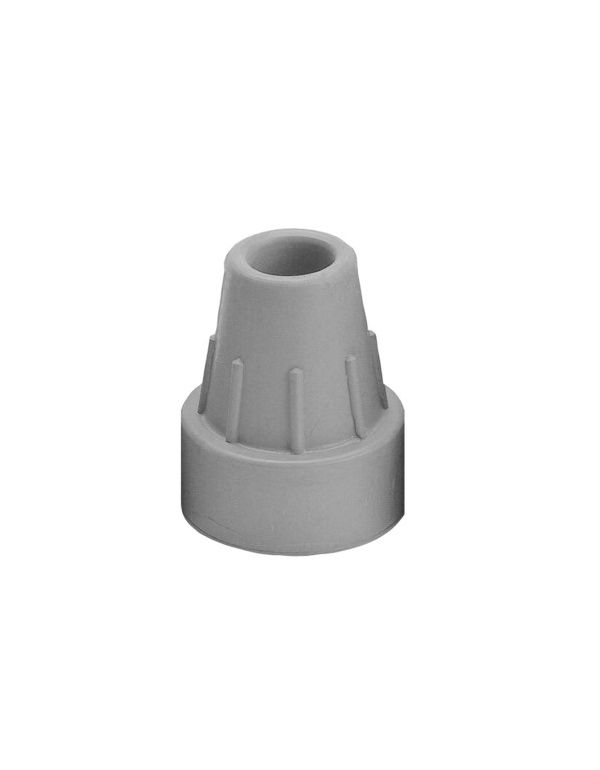 Csúszásgátló mankó rögzítés, 19 mm szürke