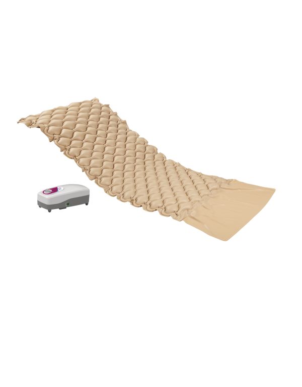 Felfekvés elleni felfújható matrac váltakozó nyomással és pumpával