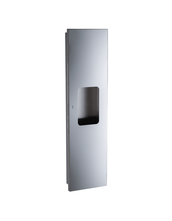 Faneco HIT beépíthető szett; ZZ papírtörlő adagoló 400 lap + rejtett kosár 20 l