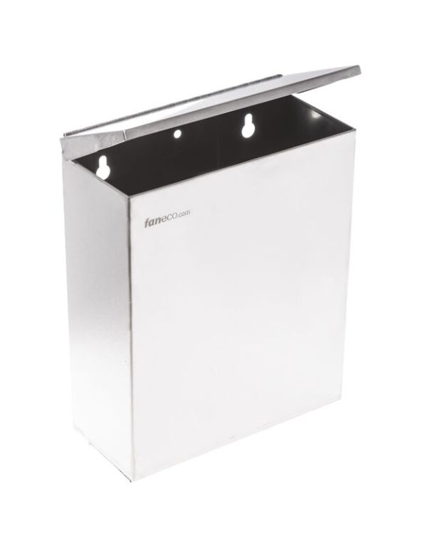 7 l-es matt rozsdamentes acél fali szaniter hulladékgyűjtő