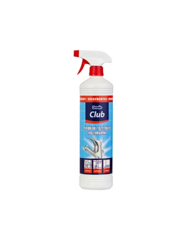 BradoClub vízkőoldó spray-vel és foszforsavval 1l
