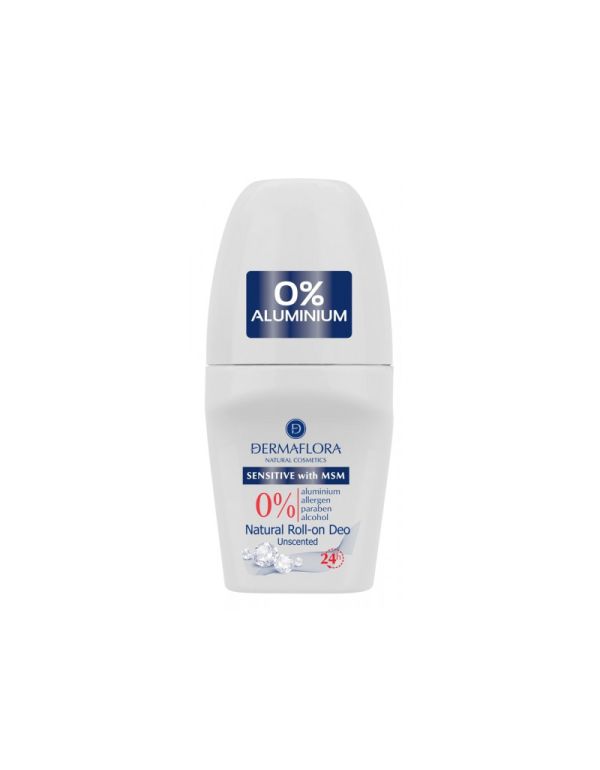 Dermaflora 0% golyós dezodor 50ml illatmentes érzékeny bőrre