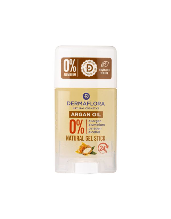 Dermaflora 0% gél dezodor 50 ml argánolajjal