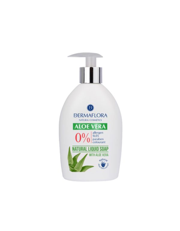 Dermaflora 0% folyékony szappan 400ml aloe verával
