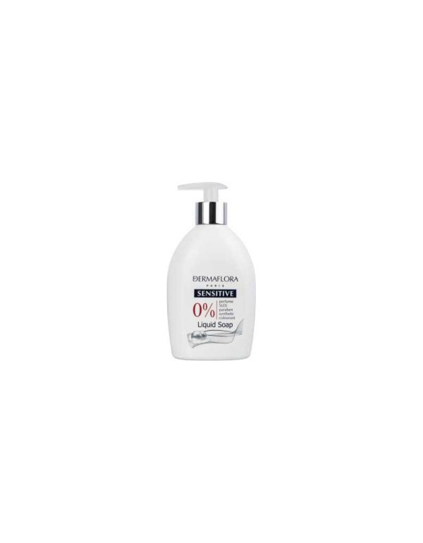 Dermaflora 0% folyékony szappan 400ml illatmentes érzékeny bőrre