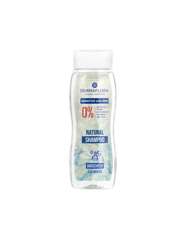 Dermaflora 0% sampon illatmentesen, érzékeny bőrre, 250 ml