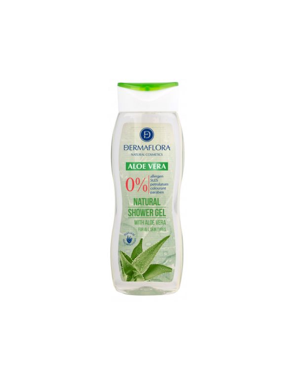 Dermaflora 0% tusfürdő 250 ml aloe verával