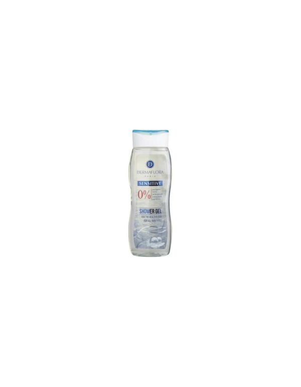 Dermaflora 0% tusfürdő 250 ml illatmentes érzékeny bőrre