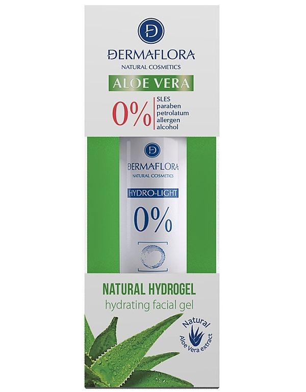 Dermaflora 0%-os hidrogél aloe verával és ceramidokkal