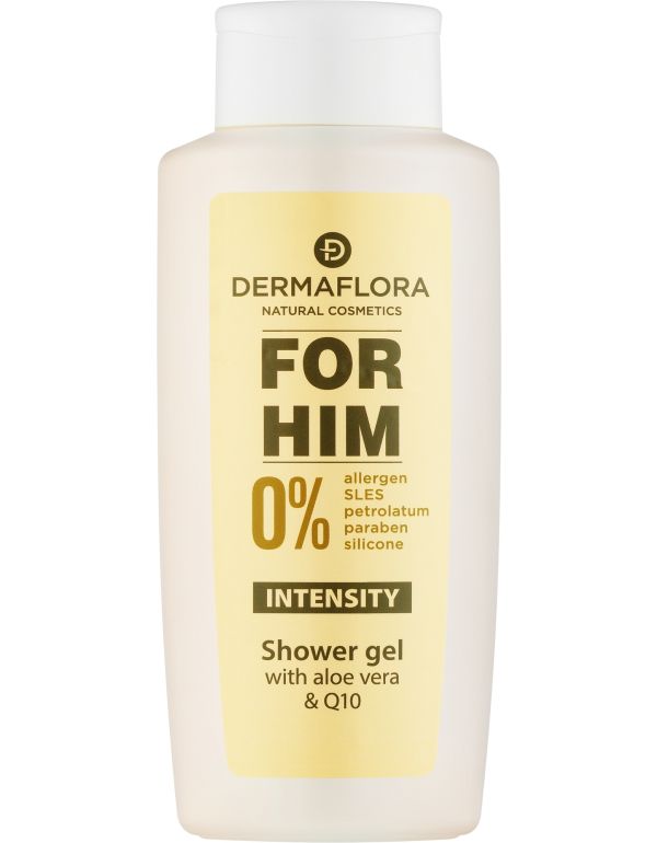 Dermaflora 0% tusfürdő férfiaknak 500 ml Intensity