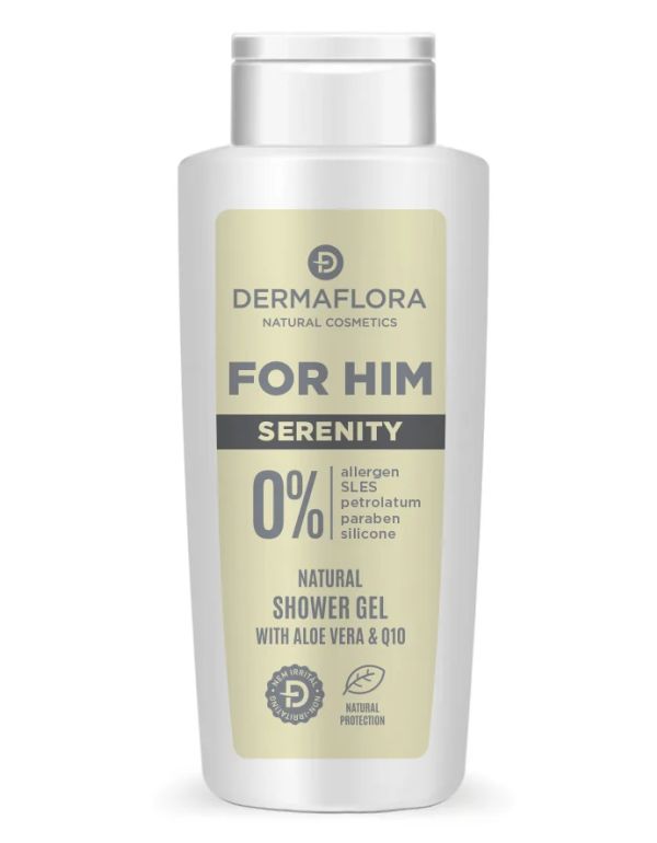 Dermaflora 0% tusfürdő férfiaknak 500 ml Nyugalom