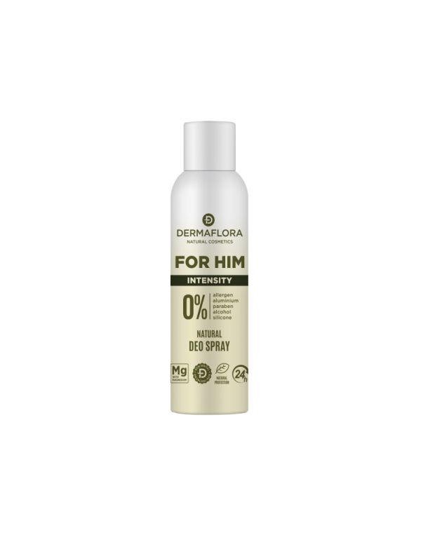 Dermaflora 0% dezodor spray férfiaknak 150ml Intensity