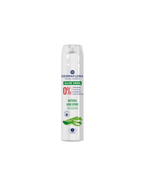 Dermaflora 0% hajlakk aloe verával 300 ml