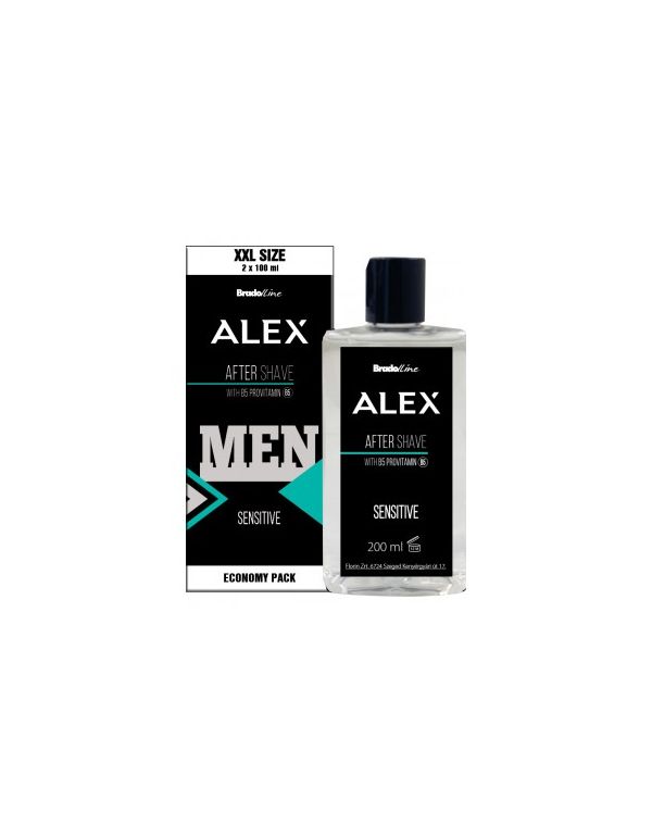Alex borotválkozás utáni arcszesz 200 ml XXL érzékeny bőrre