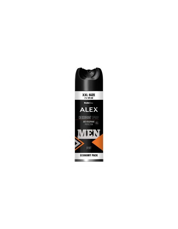 Alex dezodor spray férfiaknak 250 ml XXL sport