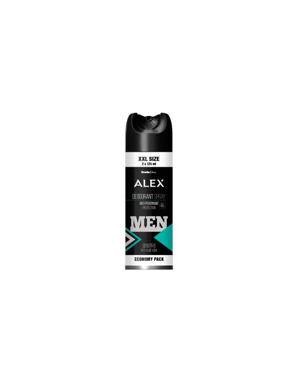 Alex dezodor spray 250ml XXL érzékeny bőrre