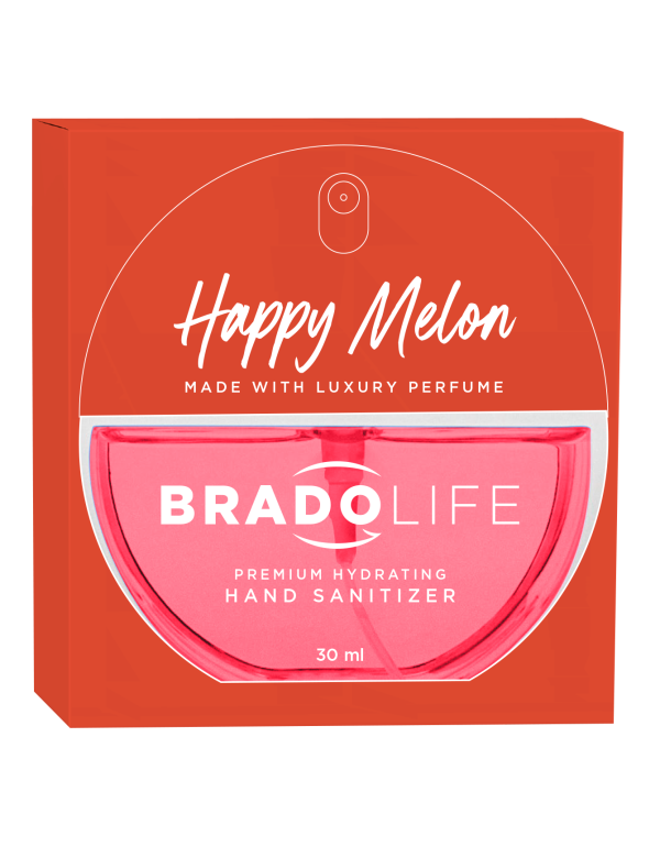 Bradolife Prémium Hidratáló Kézfertőtlenítő 30 ml Happy Melon