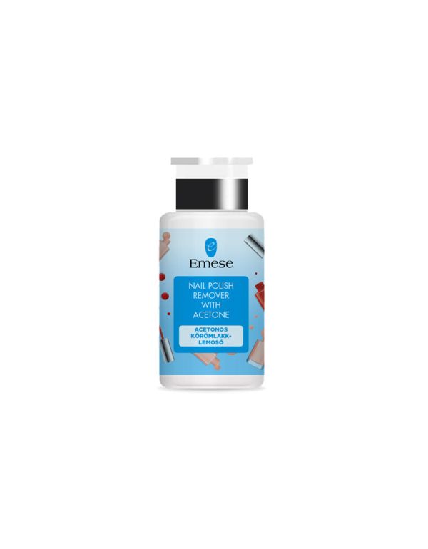 Emese Körömlakklemosó acetonnal és pumpával 200 ml