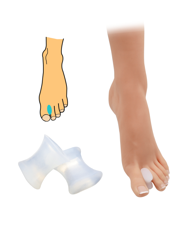Hallux valgus korrektor - test 2 db
