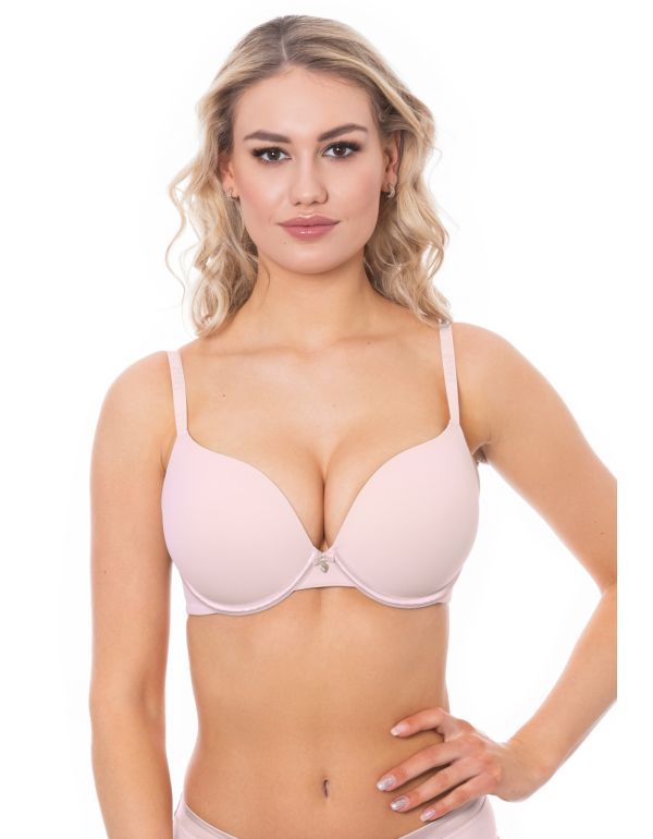 Klasszikus megjelenésű push-up melltartó