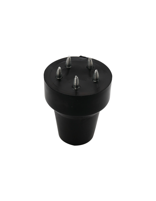 Csúszásgátló téli mankó rögzítés tüskékkel, 18 mm