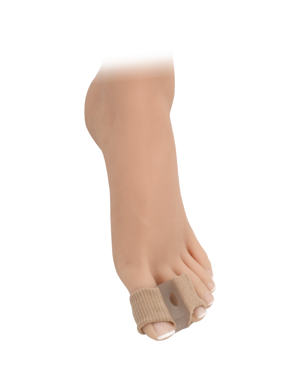 Hallux valgus korrektor ujj- és hüvelykujjvédővel - textil 2 db