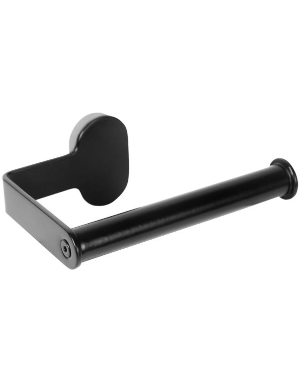 Fekete WC-papírtartó