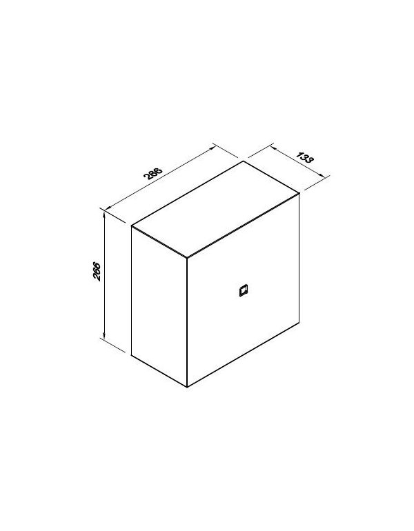 ZZ QBIC kéztörlő adagoló