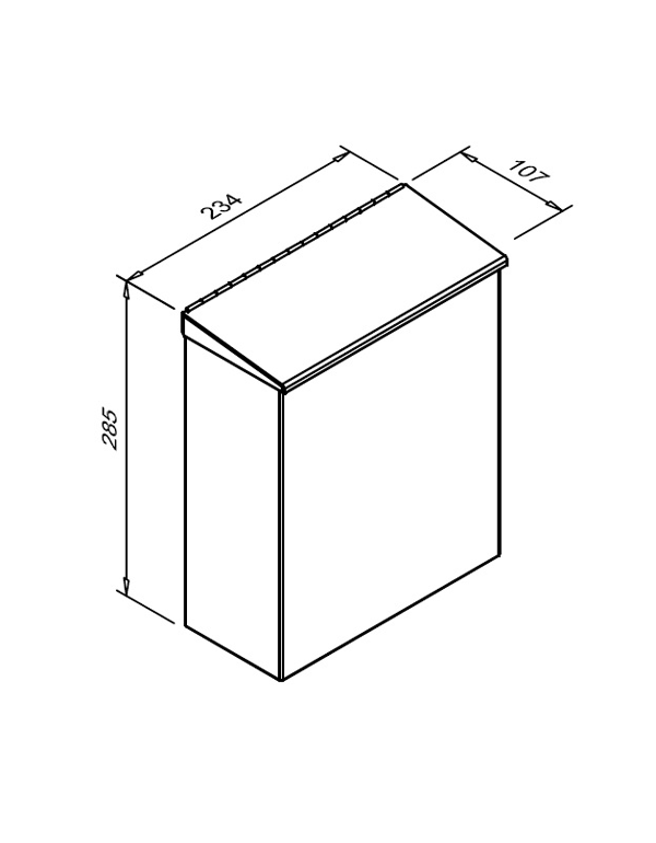 7 l-es matt rozsdamentes acél fali szaniter hulladékgyűjtő