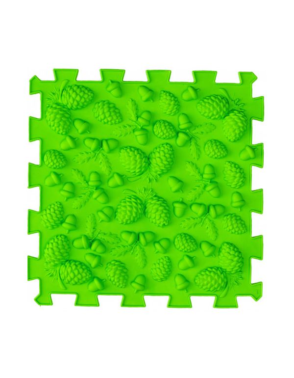 Ortopéd masszázsszőnyeg Puzzle Mix 10 elem